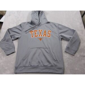 Texas Longhorns Hoodie Sweatshirt Pullover Mens‎ Large NCAA Football Majestic